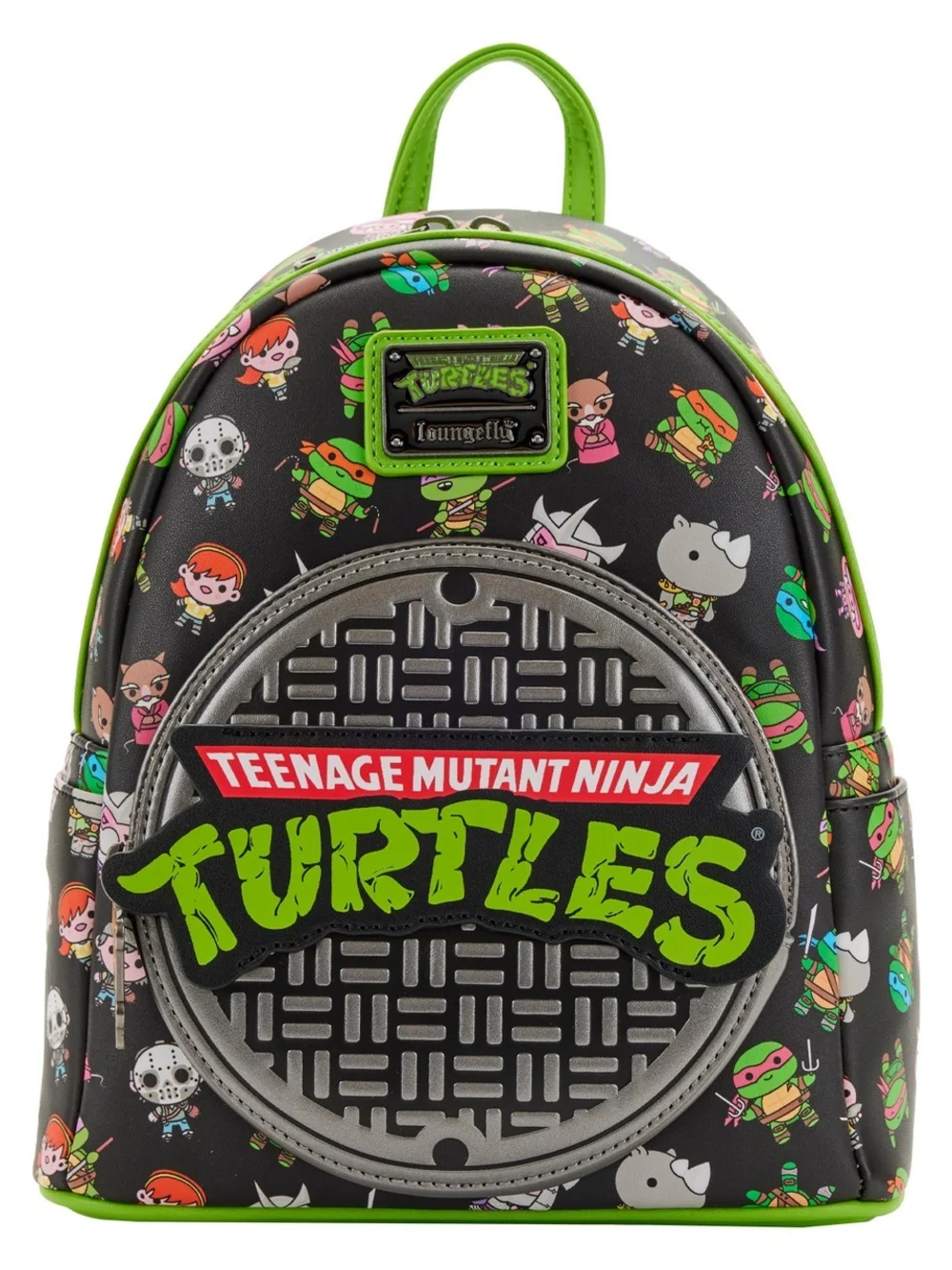 Loungefly Teenage Mutant Ninja Turtles Mini Backpack/Wallet Fangirl, fandom
